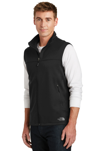 The North Face Adult Unisex 100% Recycled Polyester Ridgewall Soft Shell Vest With Side Pockets